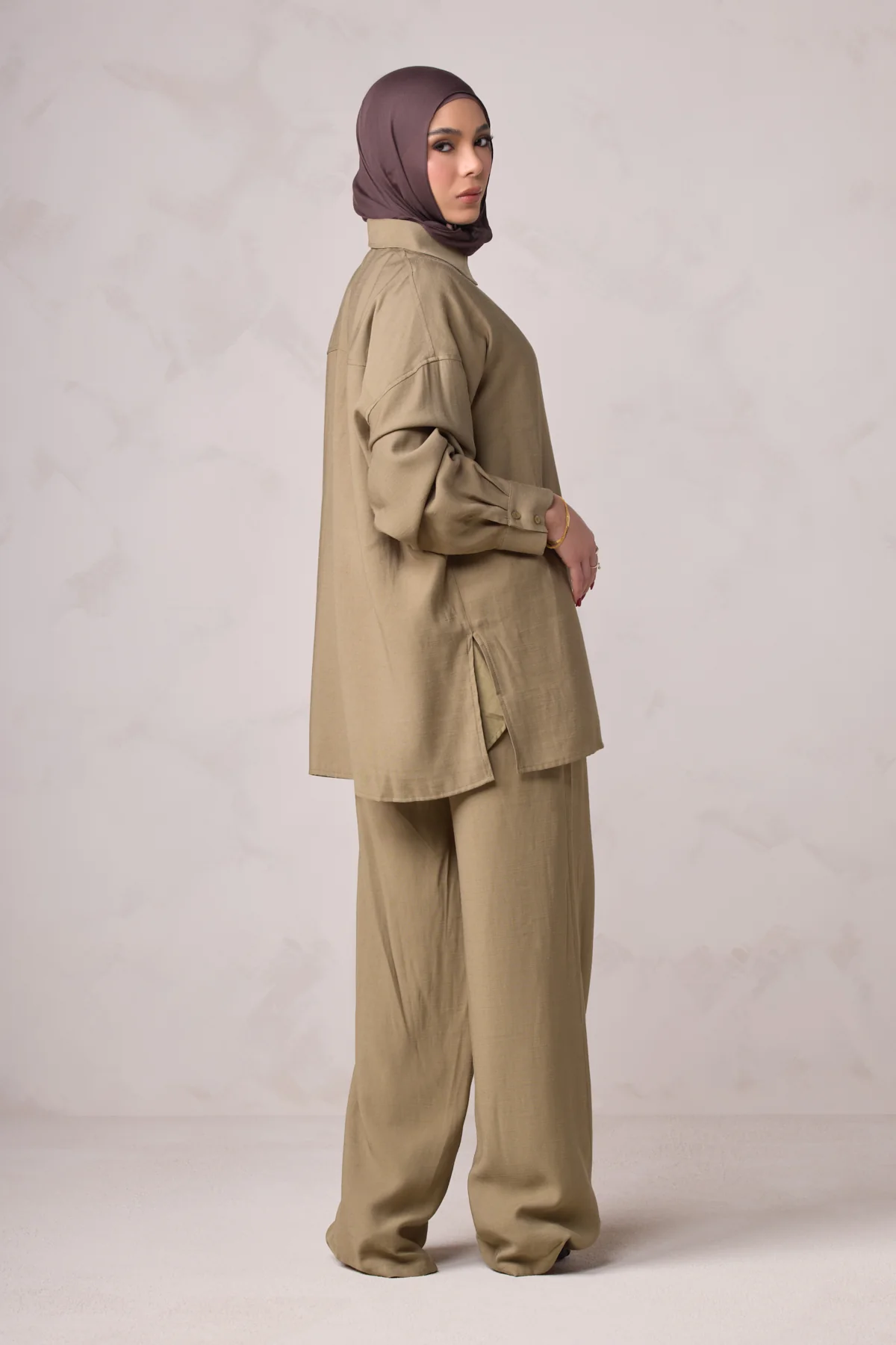 Alya Everyday Tunic & Pant Set - Thyme - Image 5