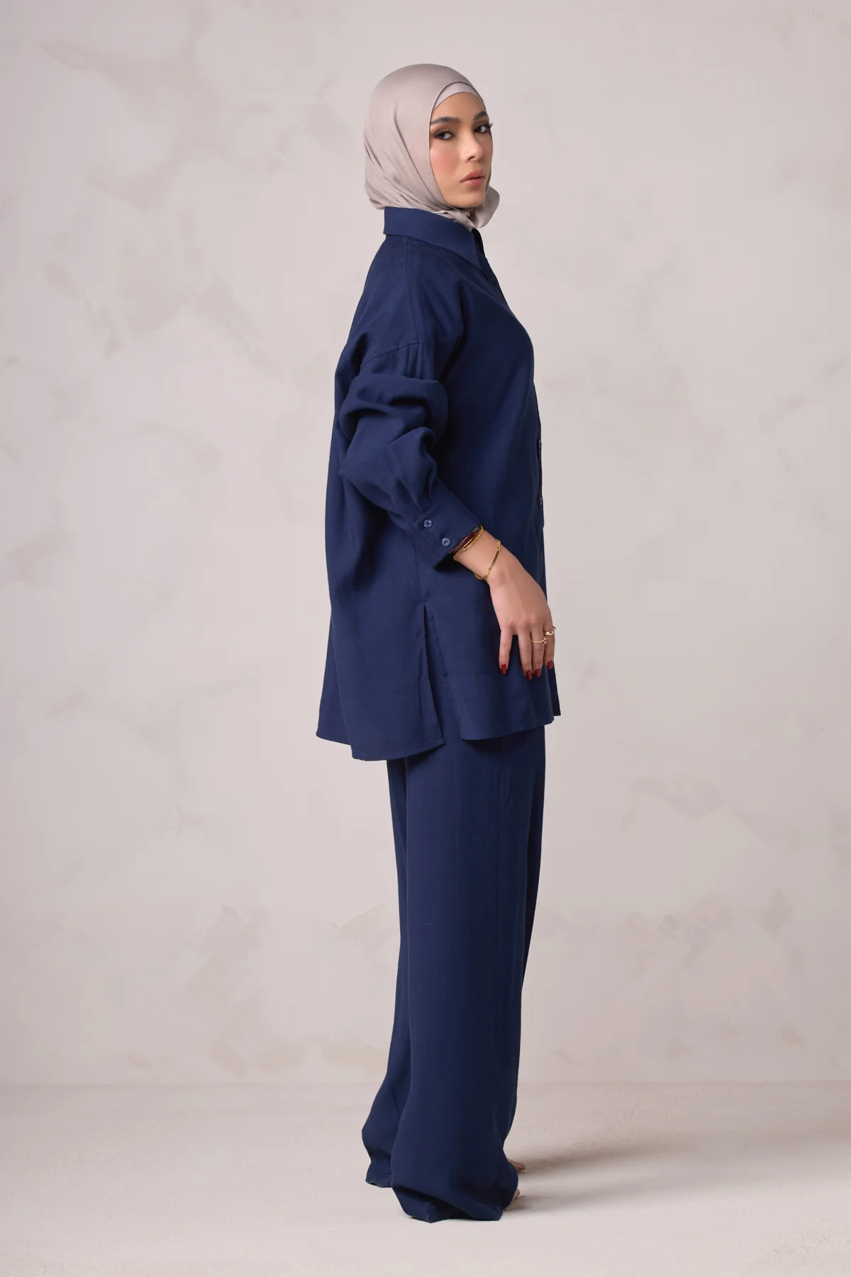 Alya Everyday Tunic & Pant Set - Obsidian - Image 6