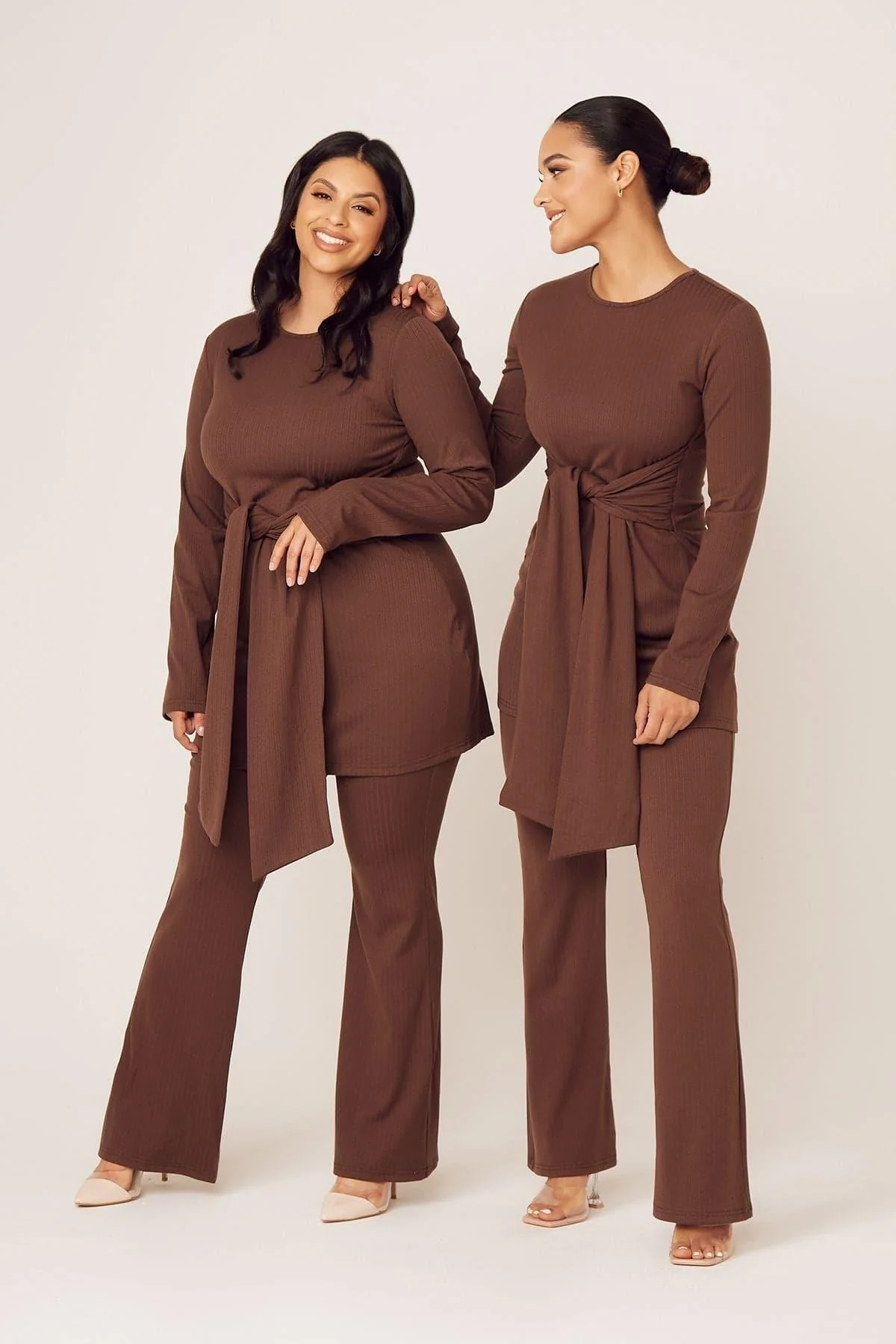 Amara Two Piece Matching Set- Mocha
