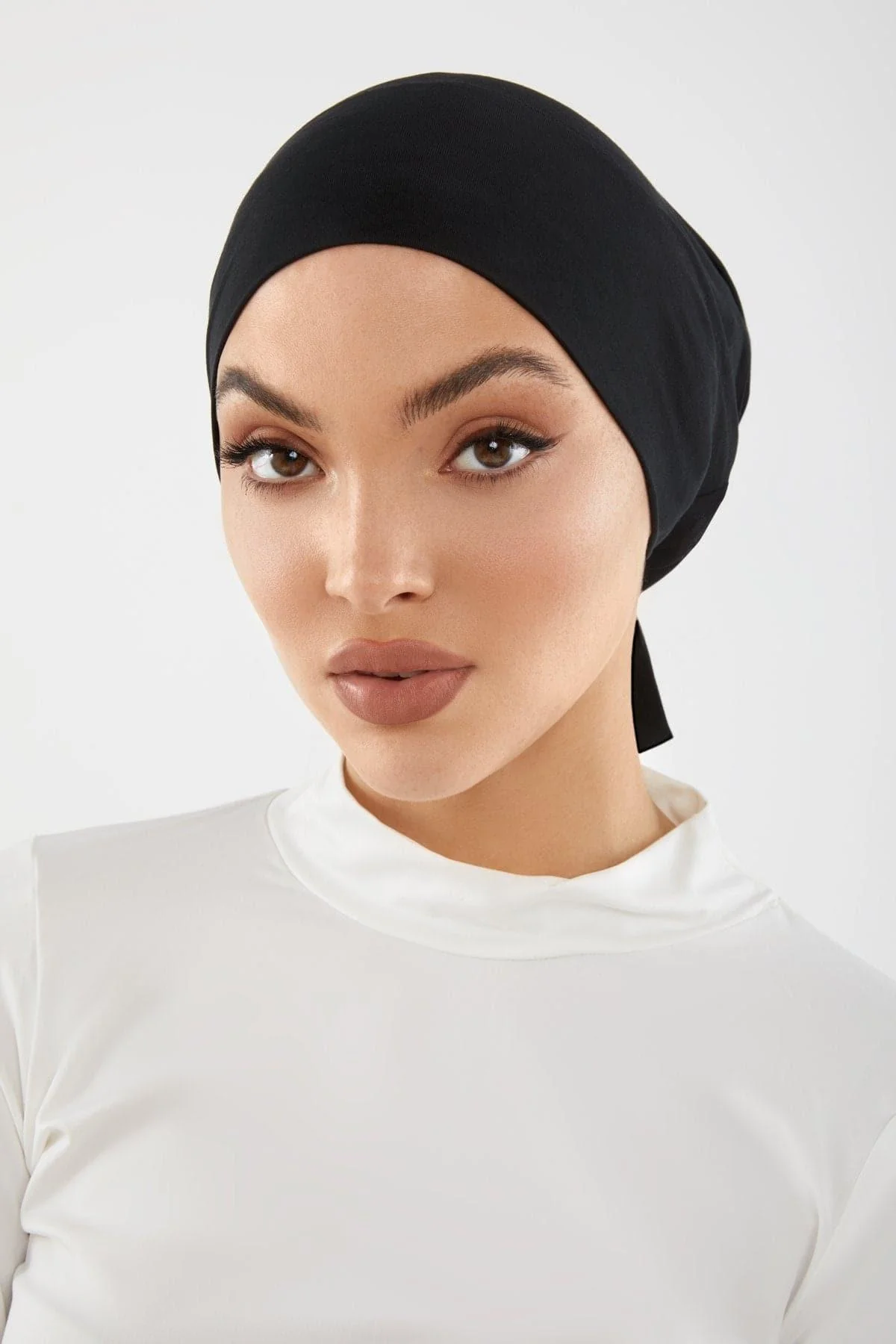 Aria Mesh Tie Back Undercap- Black