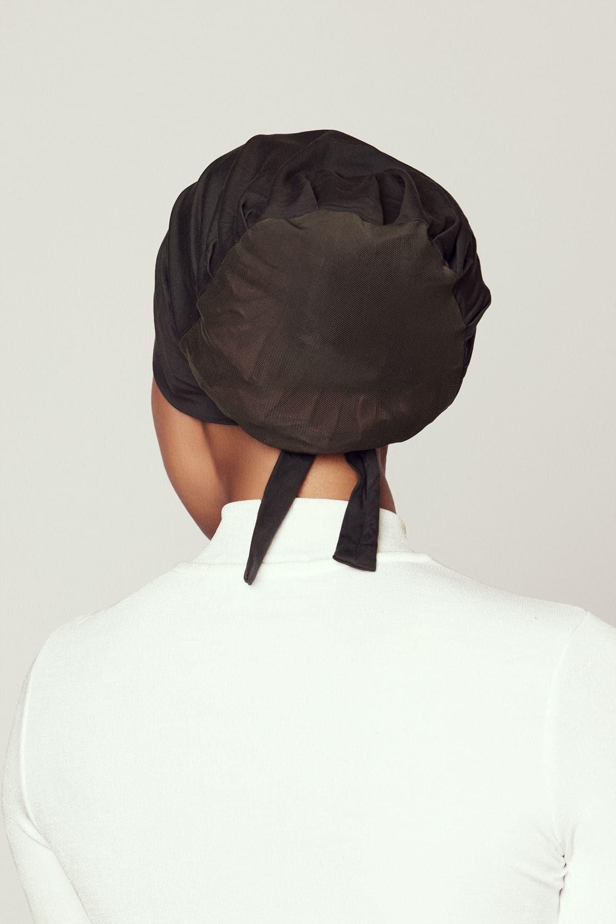 Aria Mesh Tie Back Undercap- Olive - Image 3