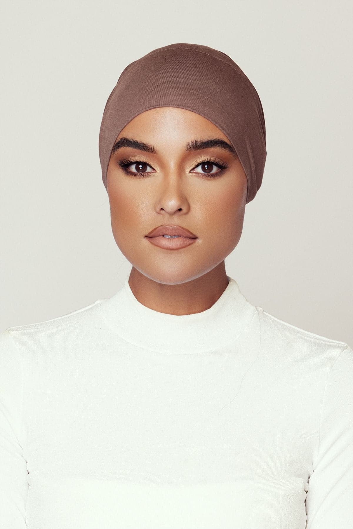 Aria Mesh Tie Back Undercap- Walnut