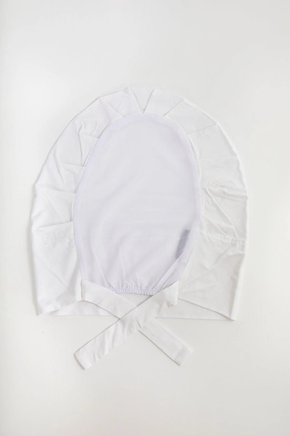 Aria Mesh Tie Back Undercap- White - Image 4