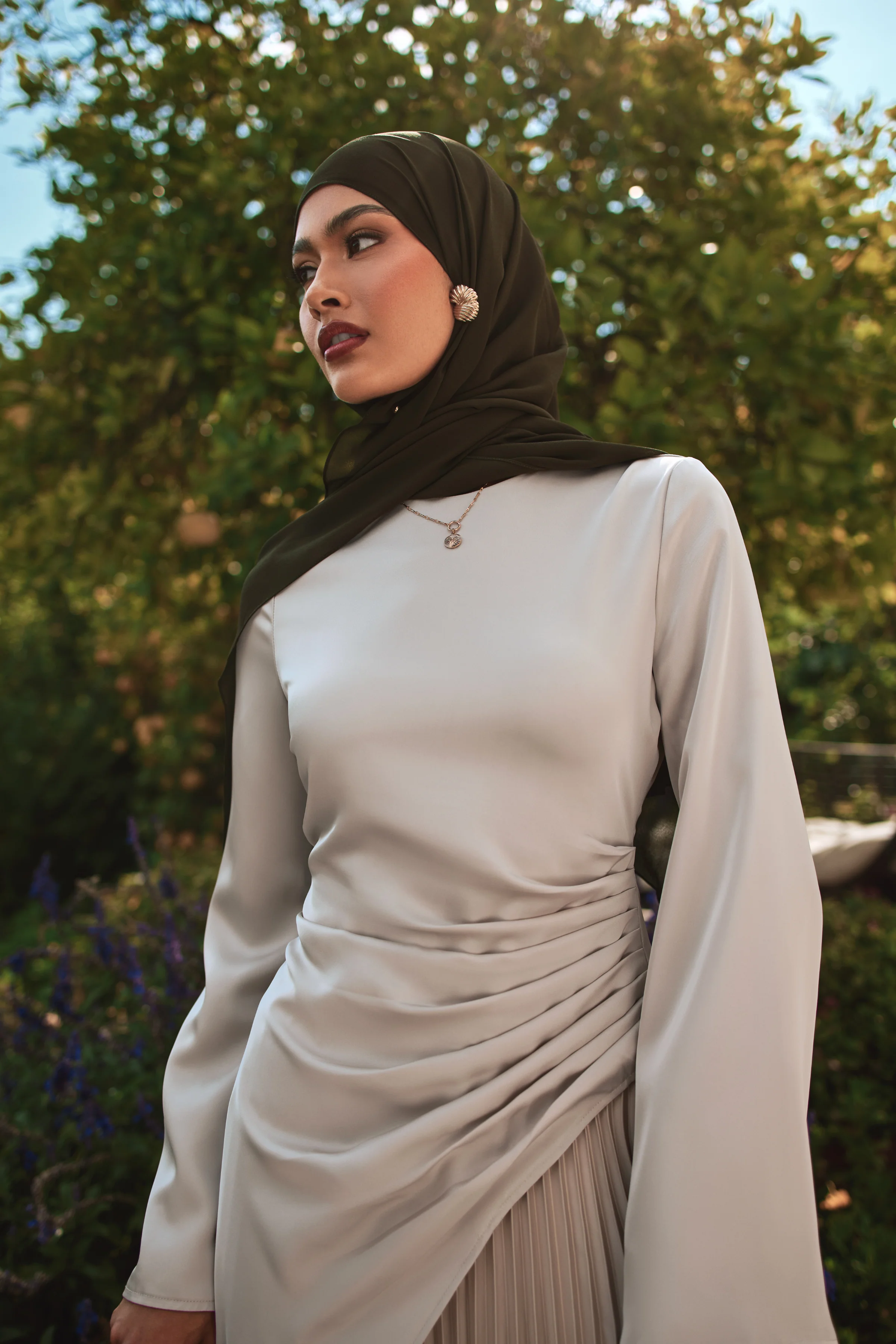 Ascia Asymmetrical Tunic & Skirt Set - Image 6