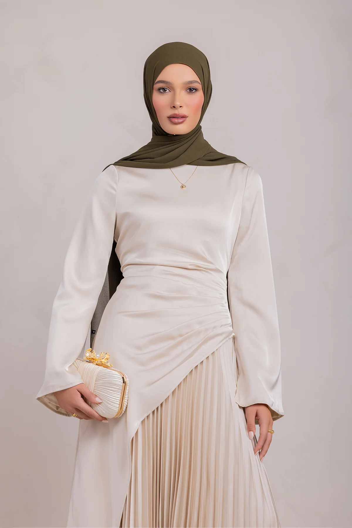 Ascia Asymmetrical Tunic & Skirt Set - Image 8
