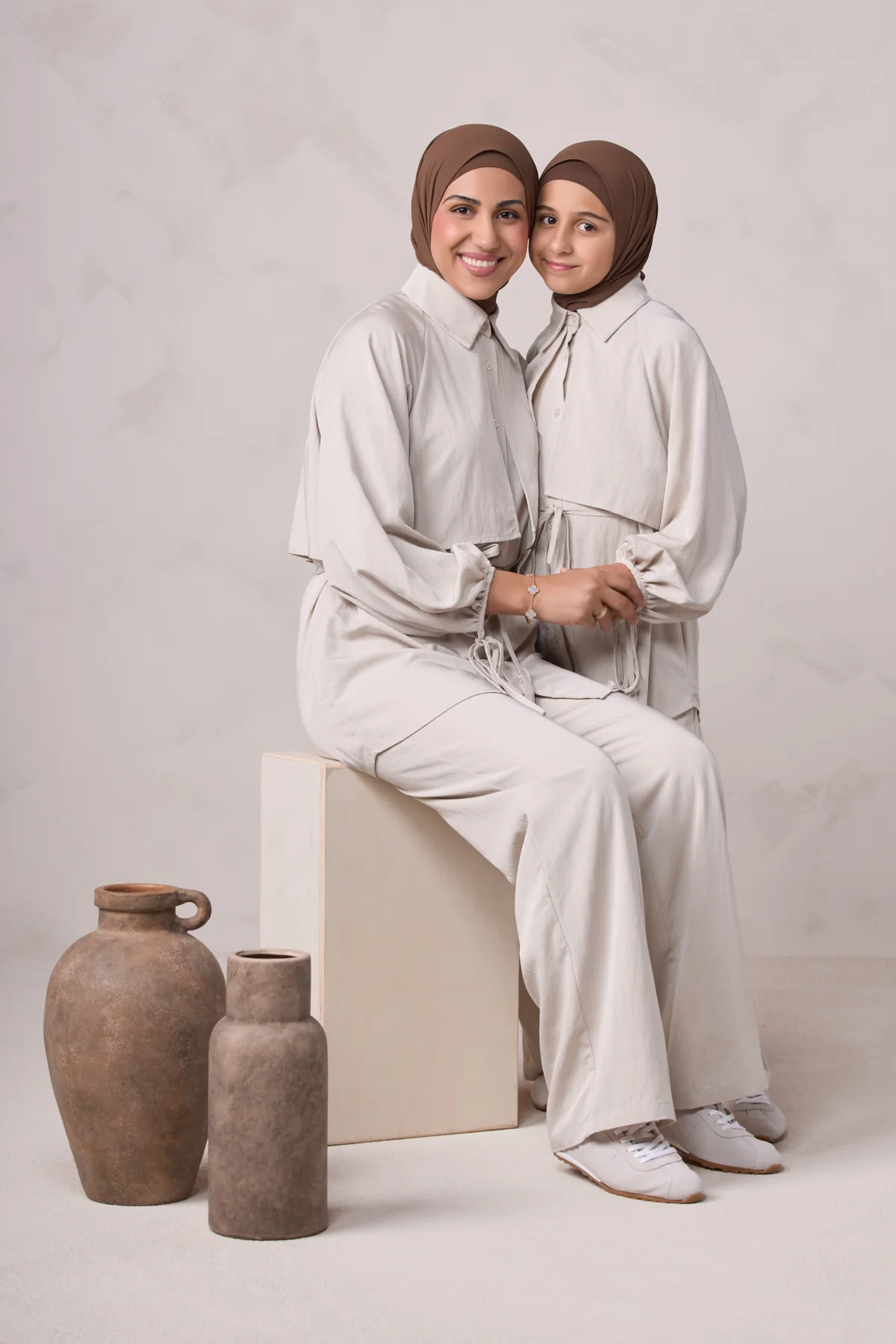 Aylin Tunic & Pant Set - Latte - Image 8
