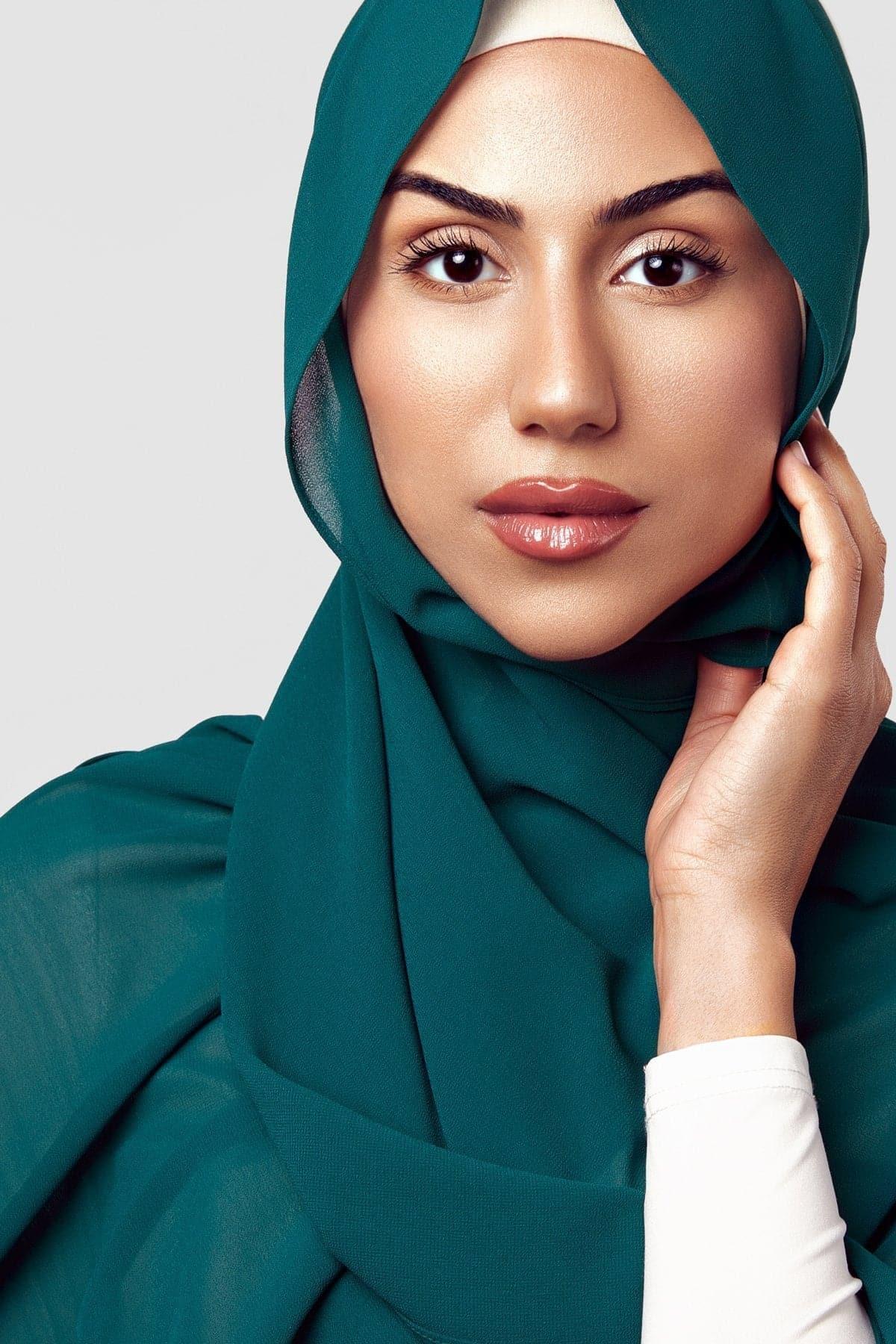 Basic Luxe Chiffon Hijab- Amaya - Image 3