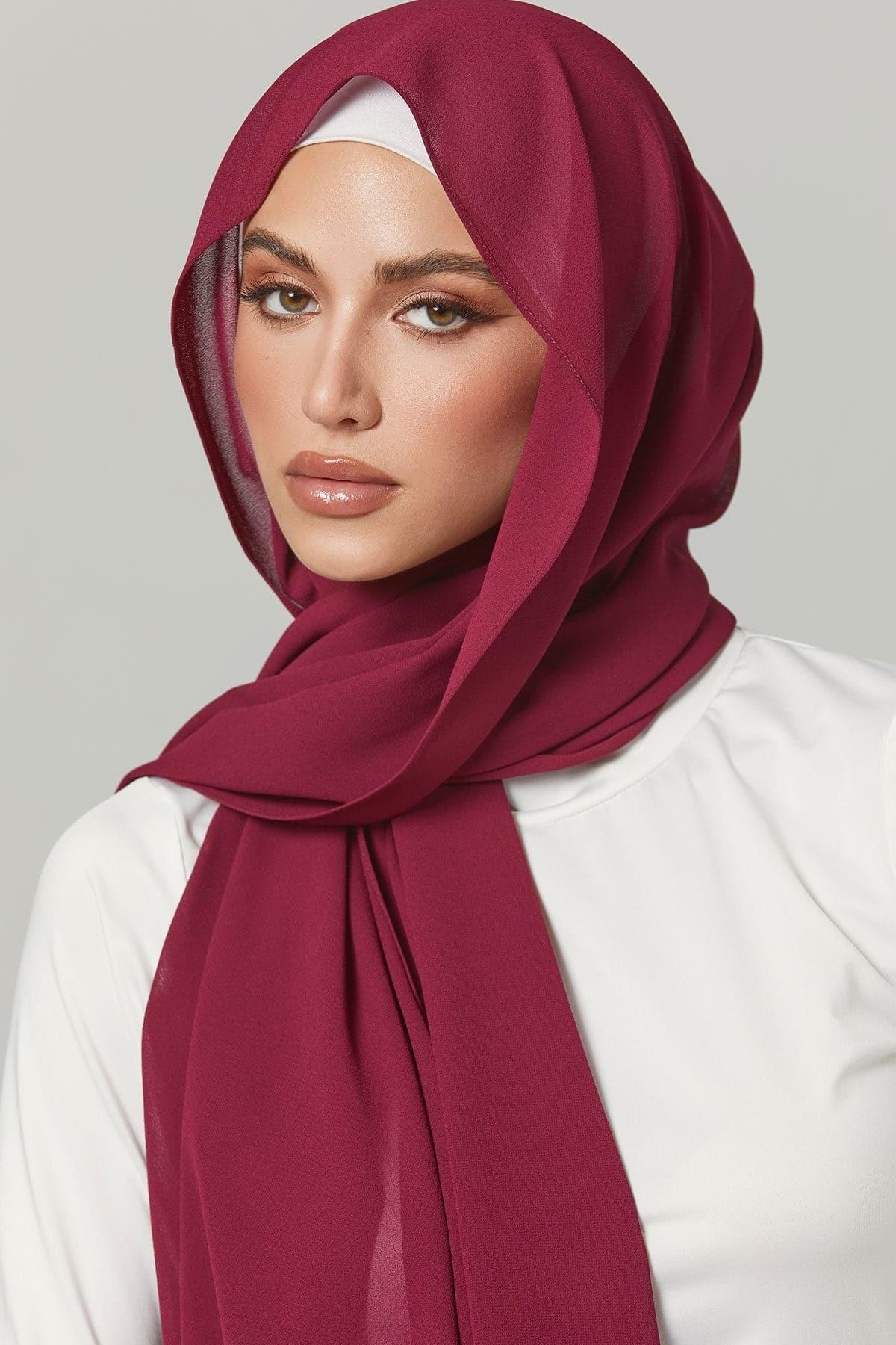 Basic Luxe Chiffon Hijab- Eva