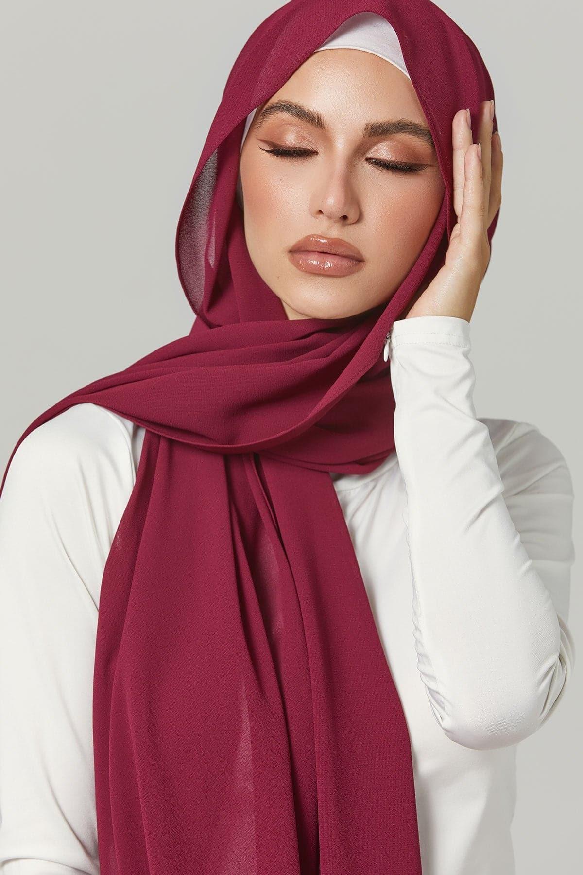Basic Luxe Chiffon Hijab- Eva - Image 2