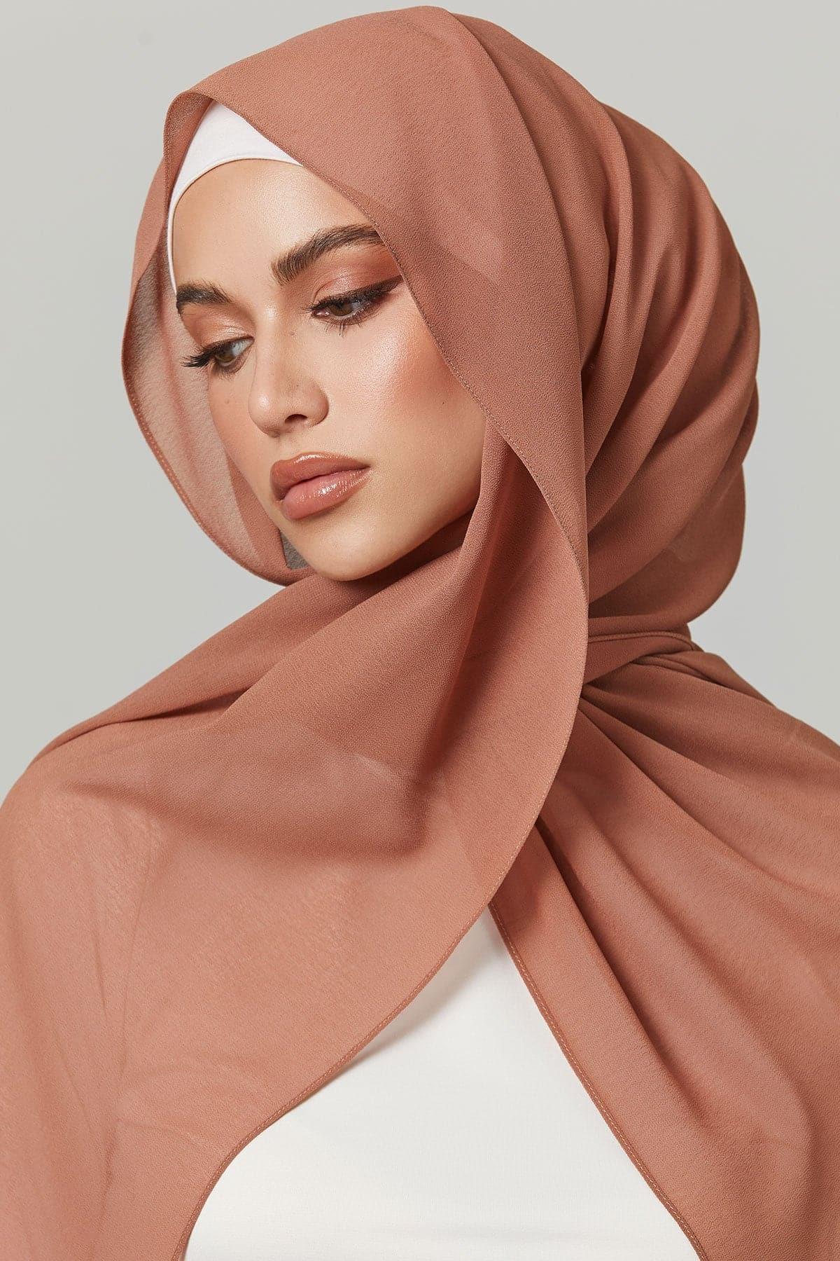 Basic Luxe Chiffon Hijab- Faten - Image 2