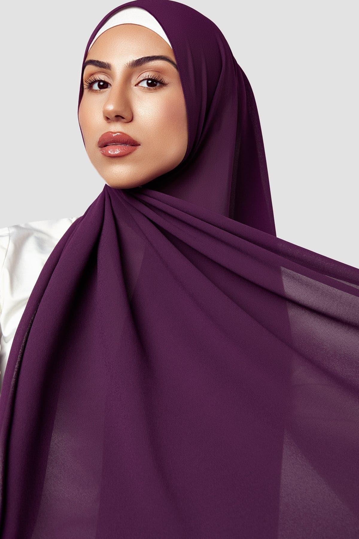 Basic Luxe Chiffon Hijab- Latifa - Image 3