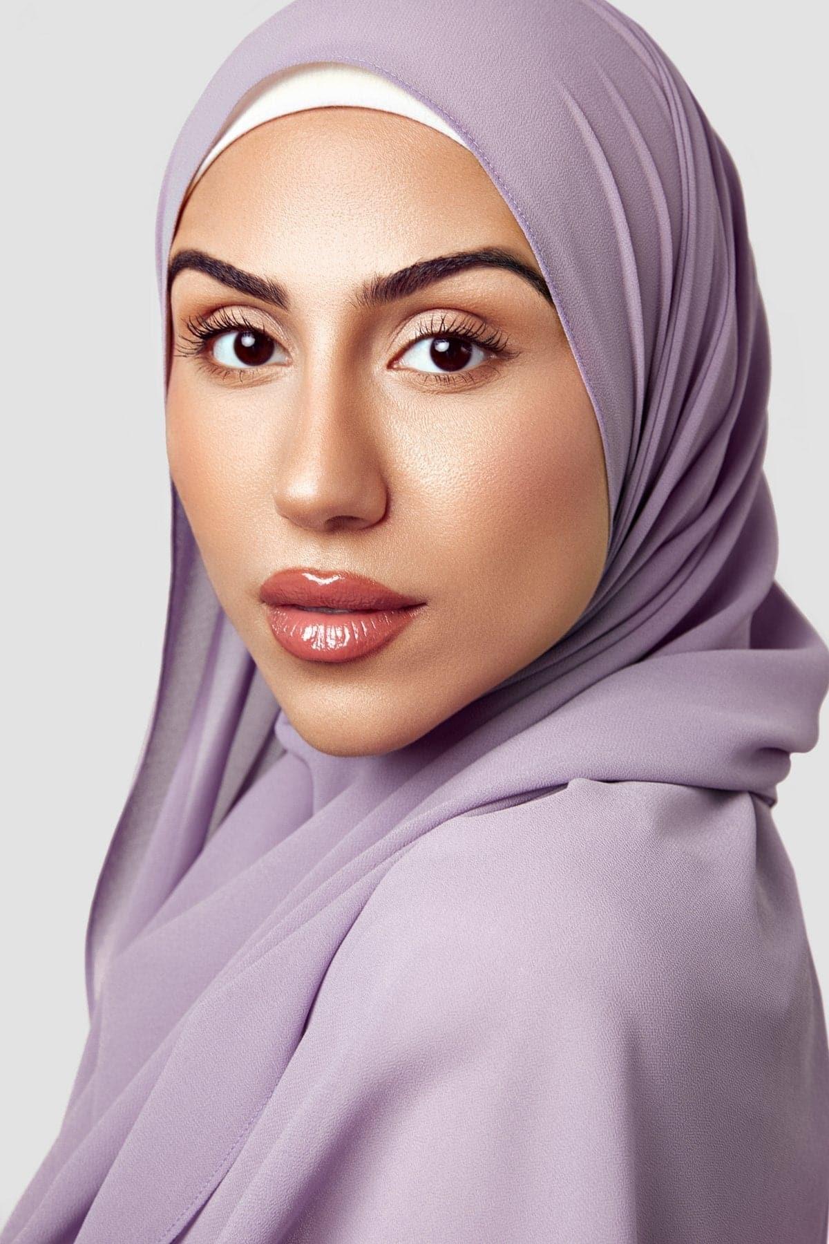 Basic Luxe Chiffon Hijab- Leena - Image 3