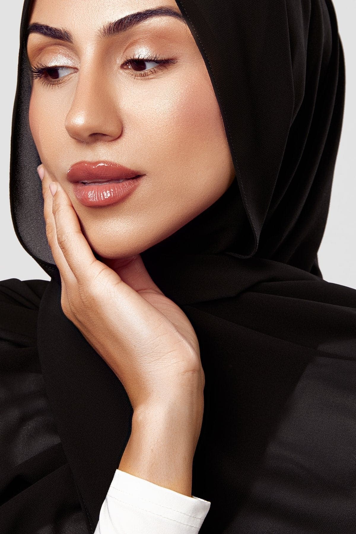 Basic Luxe Chiffon Hijab- Maya - Image 2