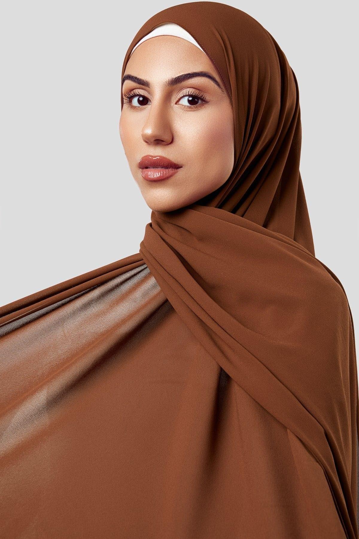 Basic Luxe Chiffon Hijab- Nadia - Image 3