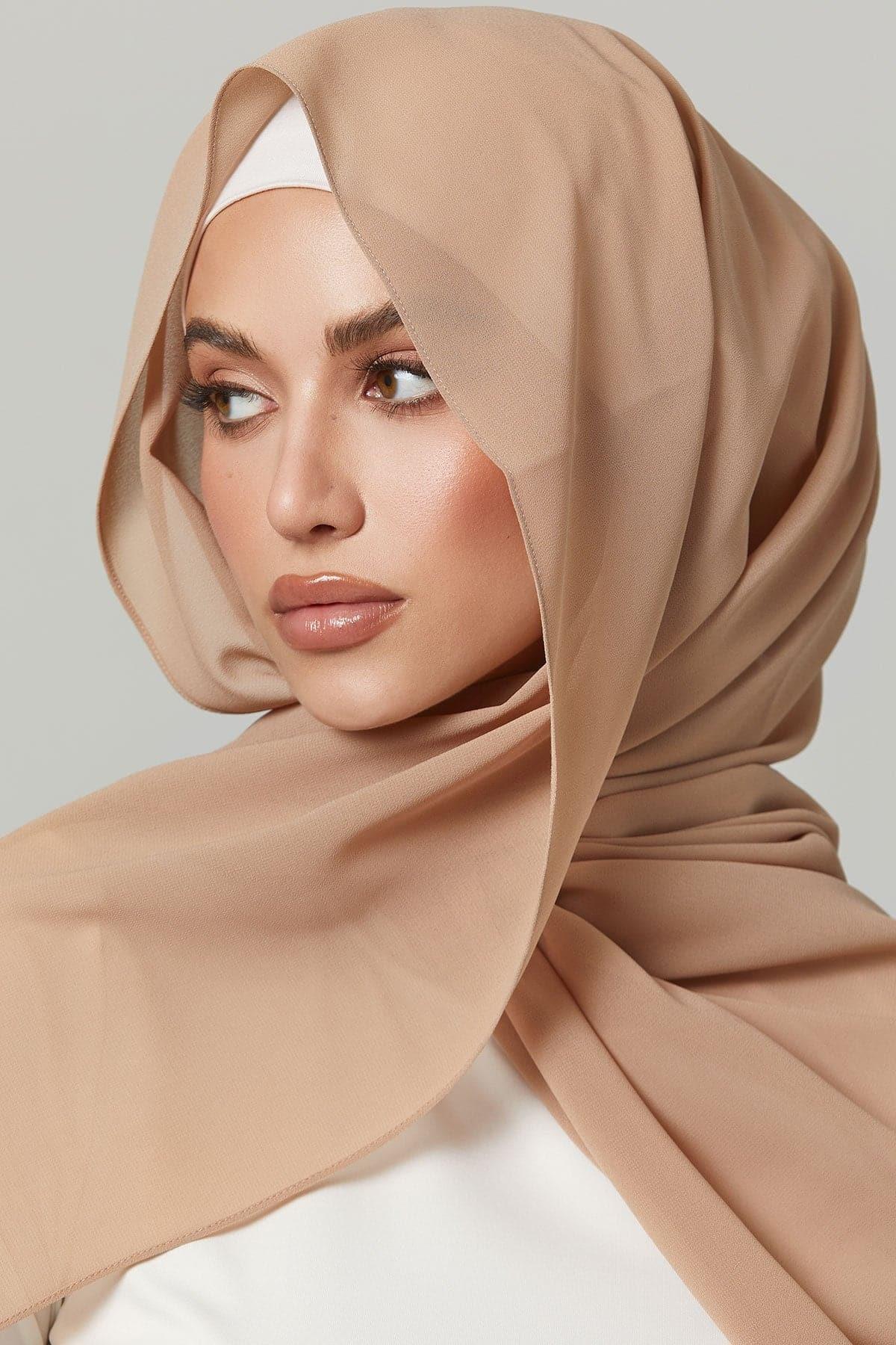 Basic Luxe Chiffon Hijab- Najwa