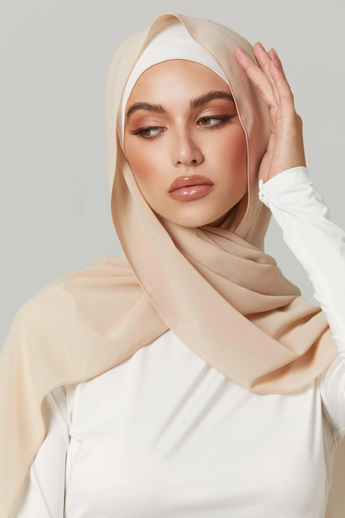Basic Luxe Chiffon Hijab- Rihana - Image 2