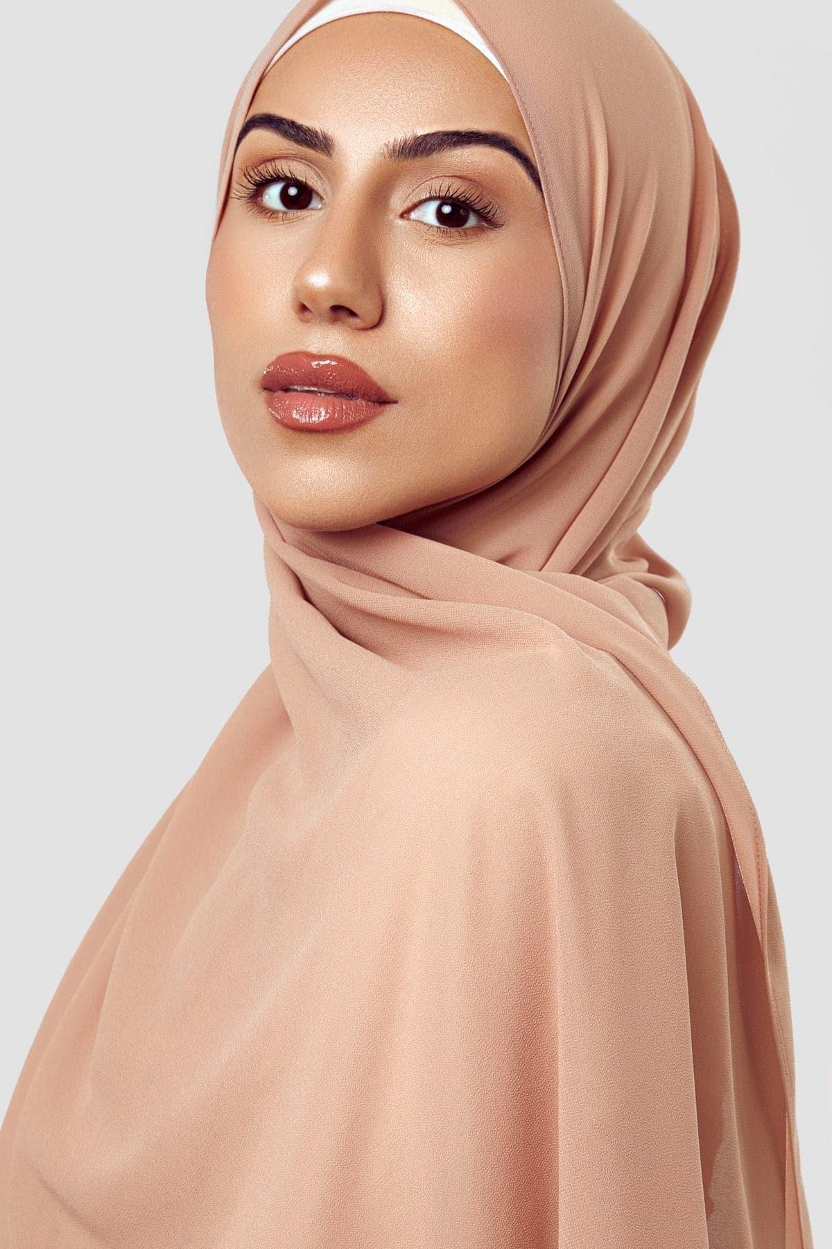 Basic Luxe Chiffon Hijab- Sabeen - Image 3