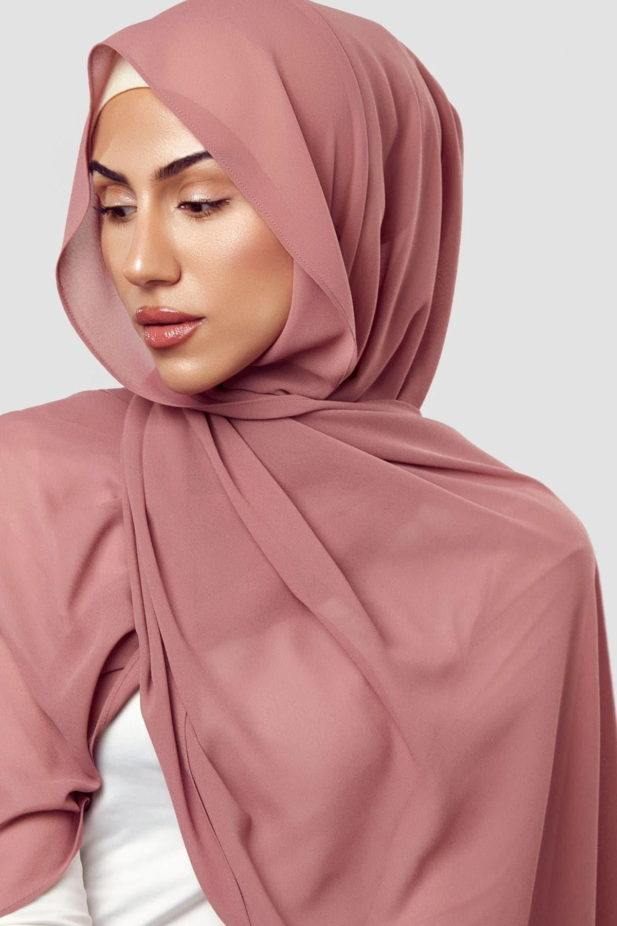 Basic Luxe Chiffon Hijab- Malak