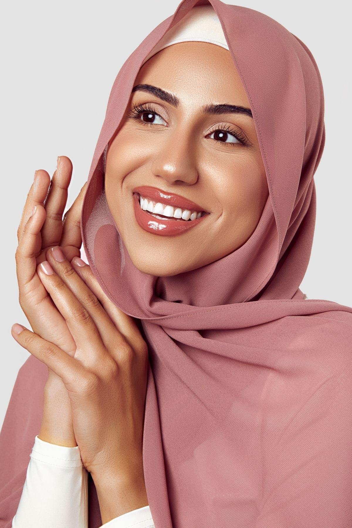 Basic Luxe Chiffon Hijab- Malak - Image 2