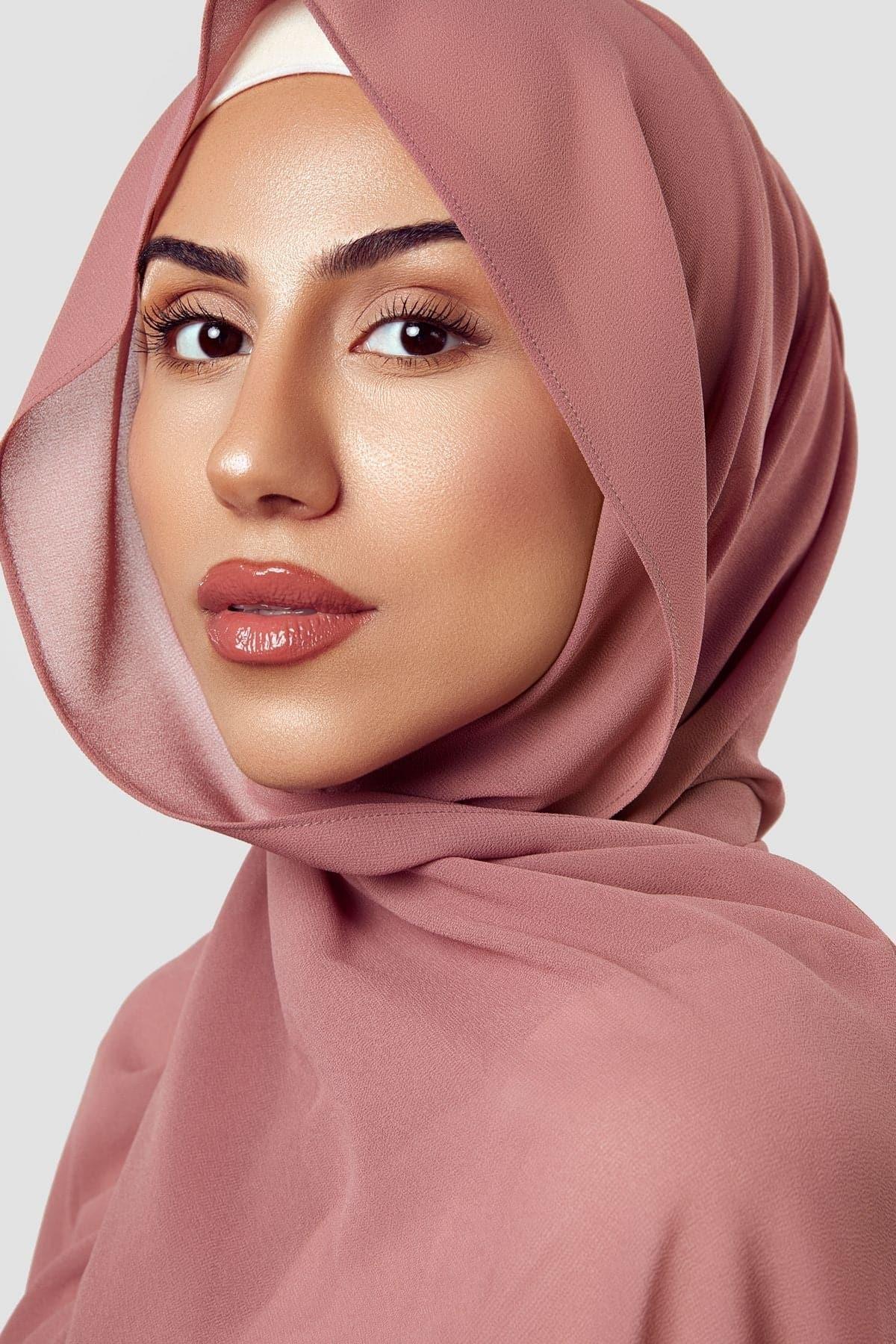 Basic Luxe Chiffon Hijab- Malak - Image 3