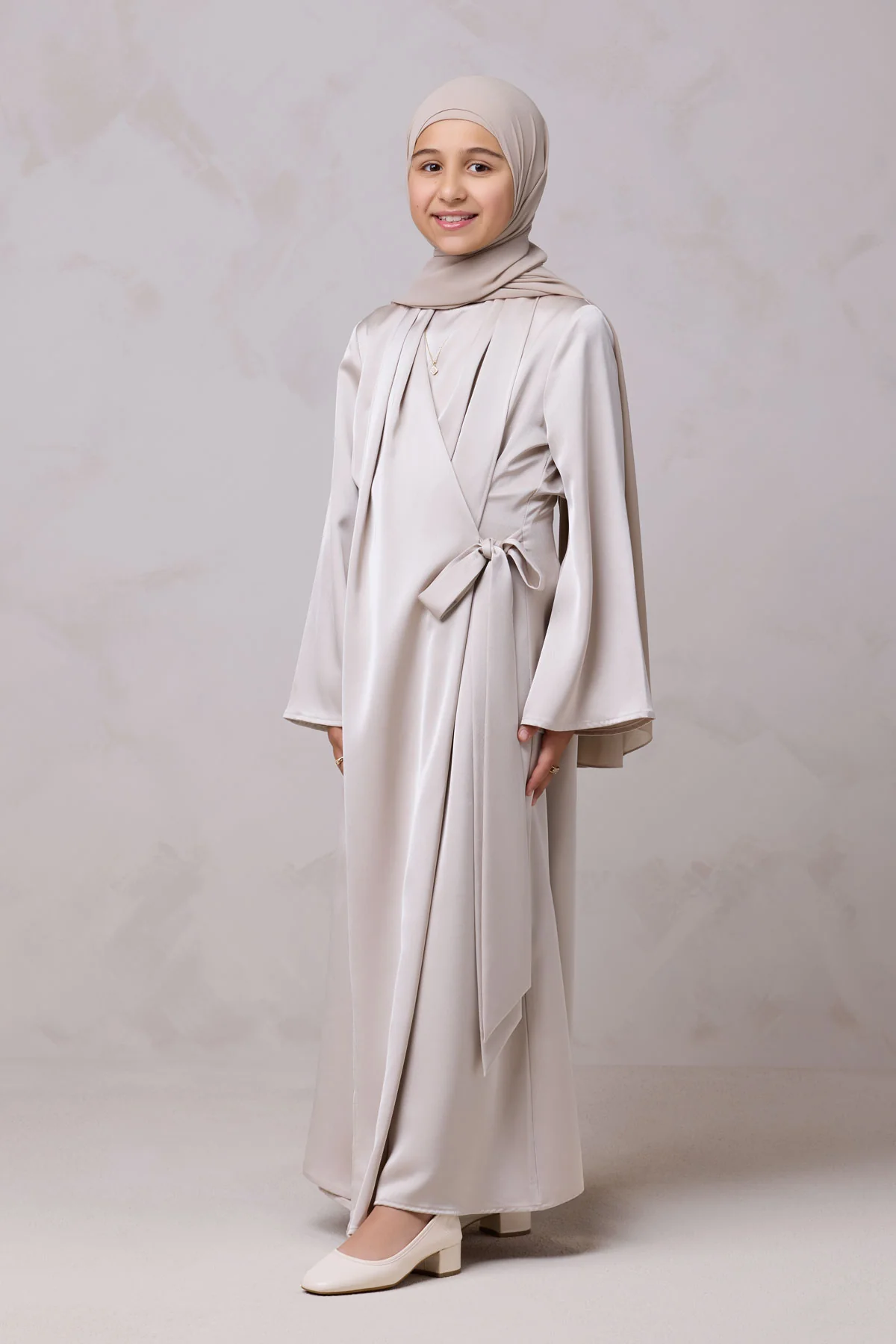 Basma Kids Abaya Set - Image 3