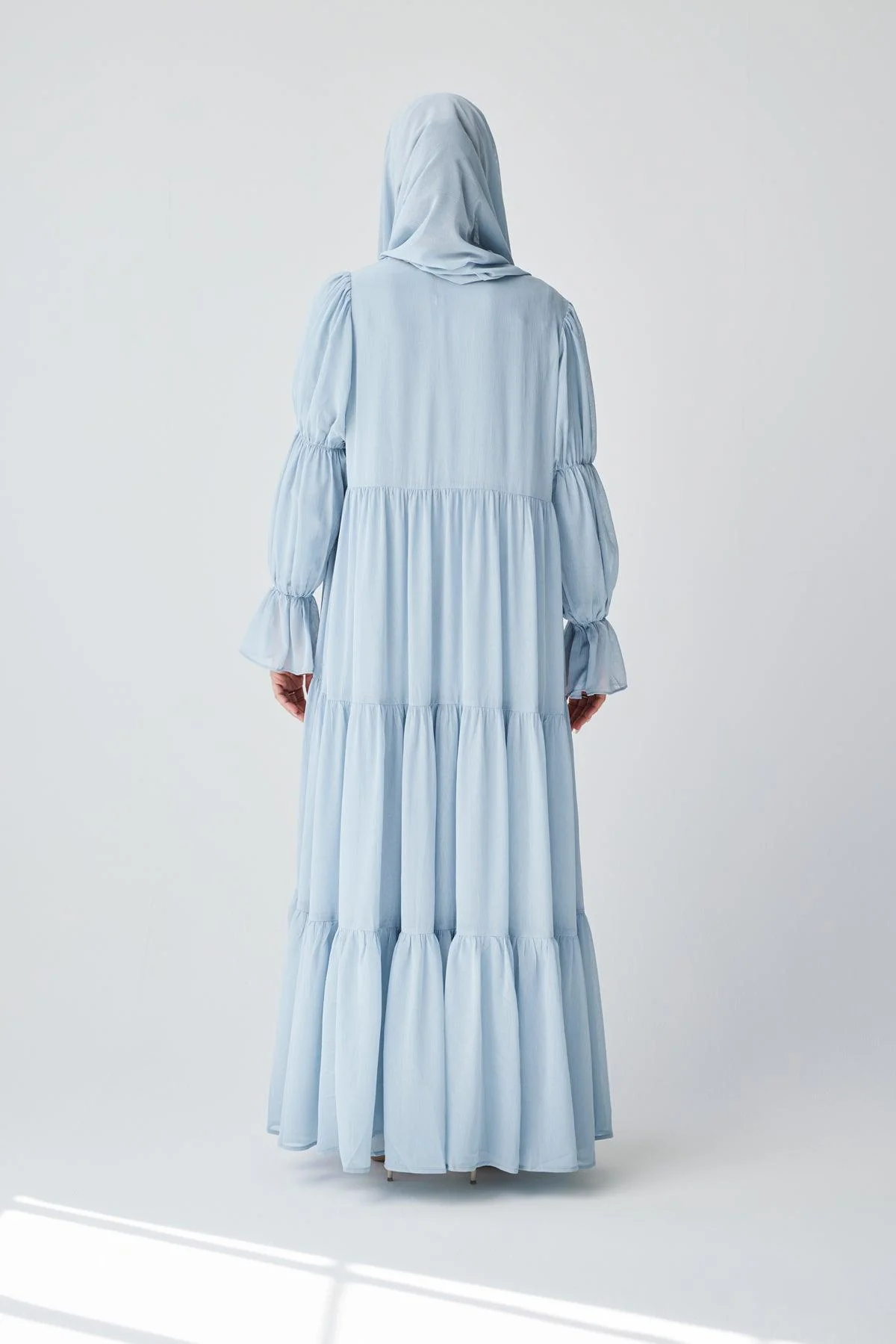 Bohemian Abaya Set - Marine - Image 10