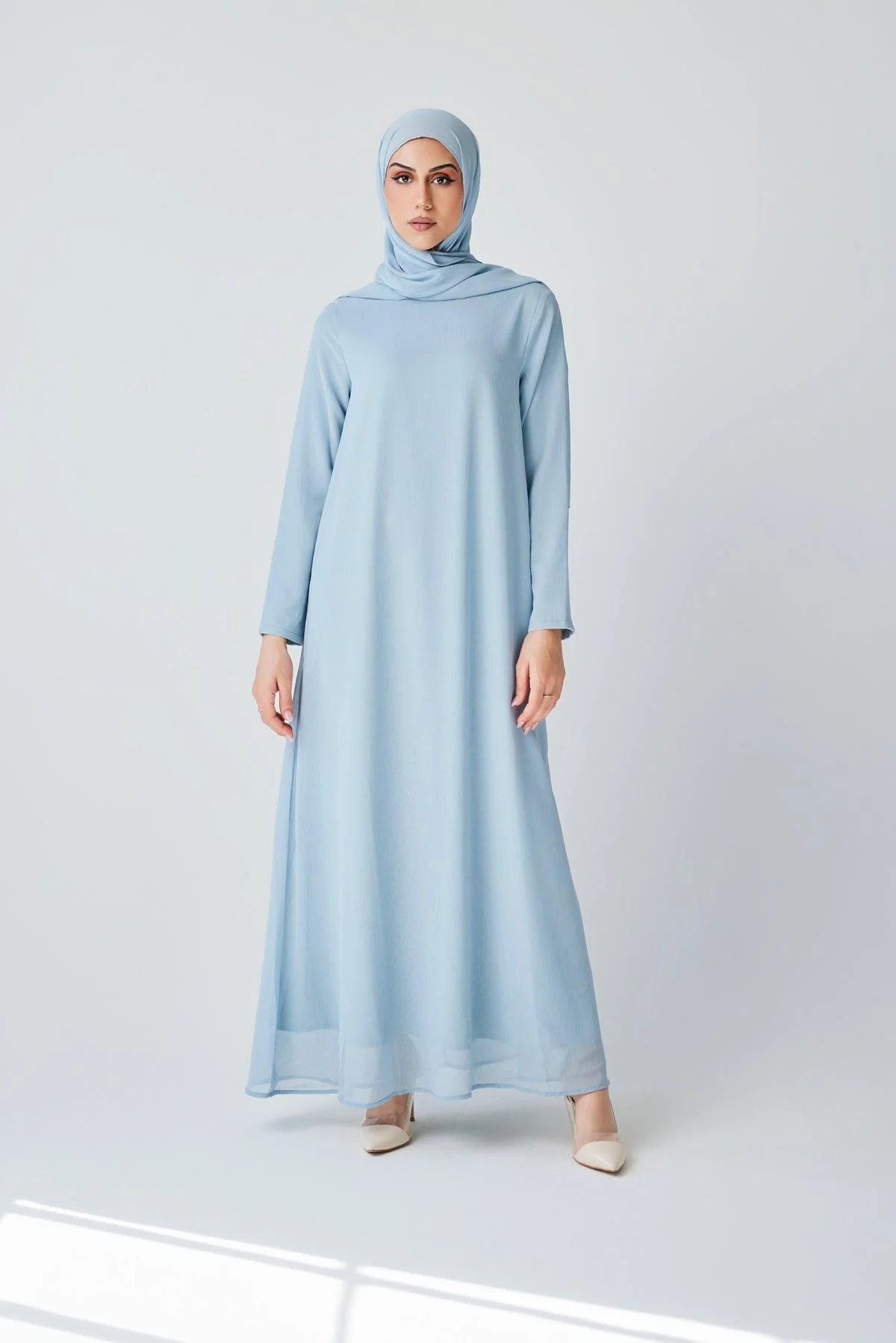 Bohemian Abaya Set - Marine - Image 9
