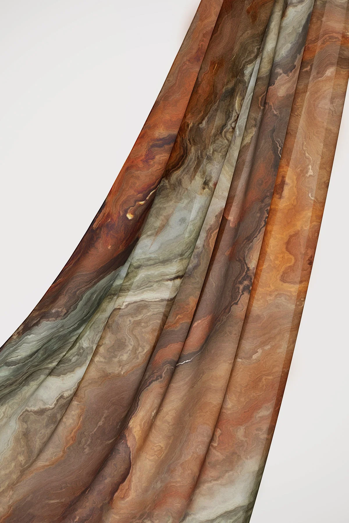 Canyon Print Modal Hijab - Image 2