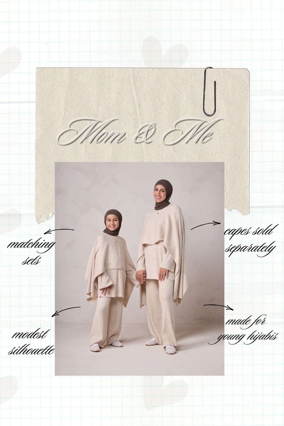 Deniz Kids Knit Matching Set - Almond - Image 17