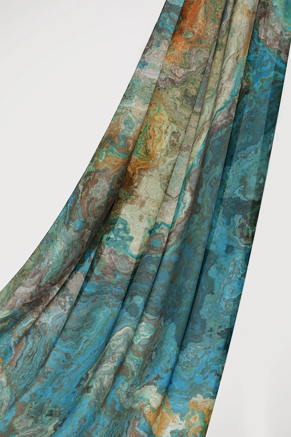 Ember Print Modal Hijab - Image 2