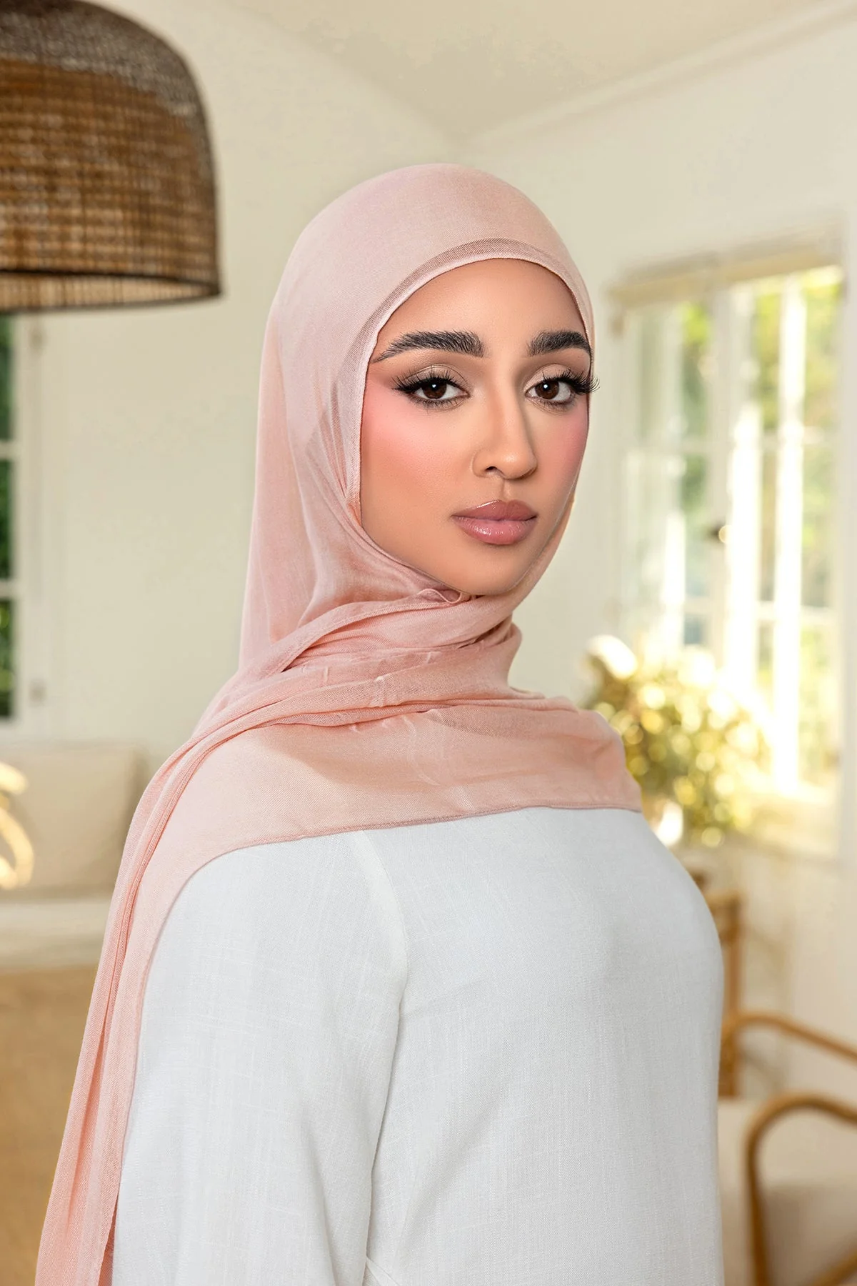Essential Modal Hijab - Magenta Haze - Image 2