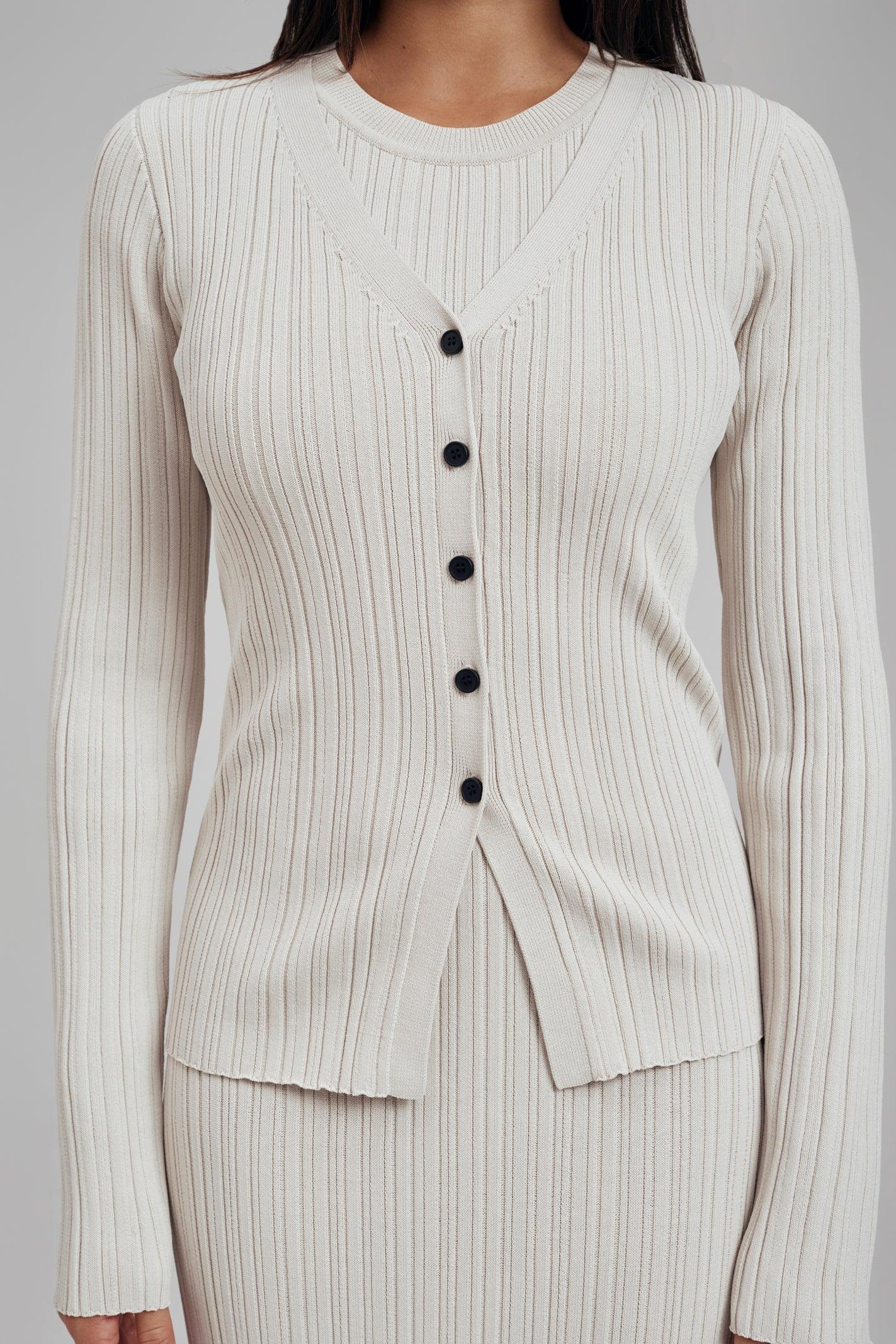 Ezra Short Sleeve Ribbed Knit Maxi Dress - Image 14