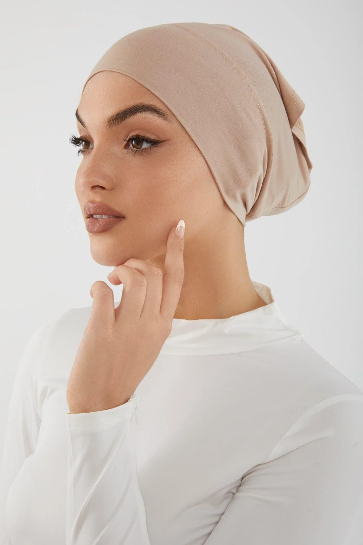 Farah Undercap- Warm Taupe - Image 3