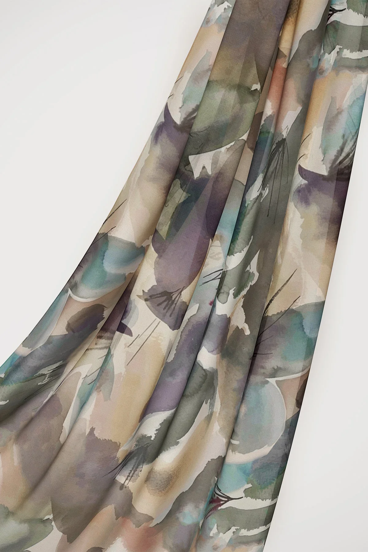 Flora Print Modal Hijab - Image 2