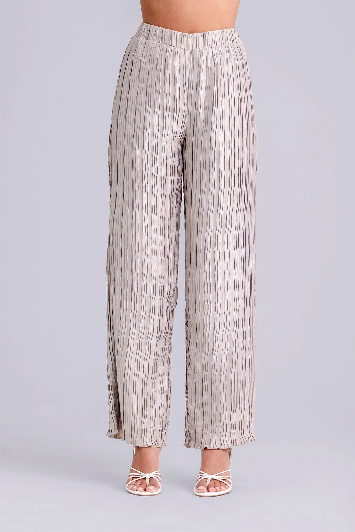 Hanadi Two Piece Matching Set- Nude - Image 7
