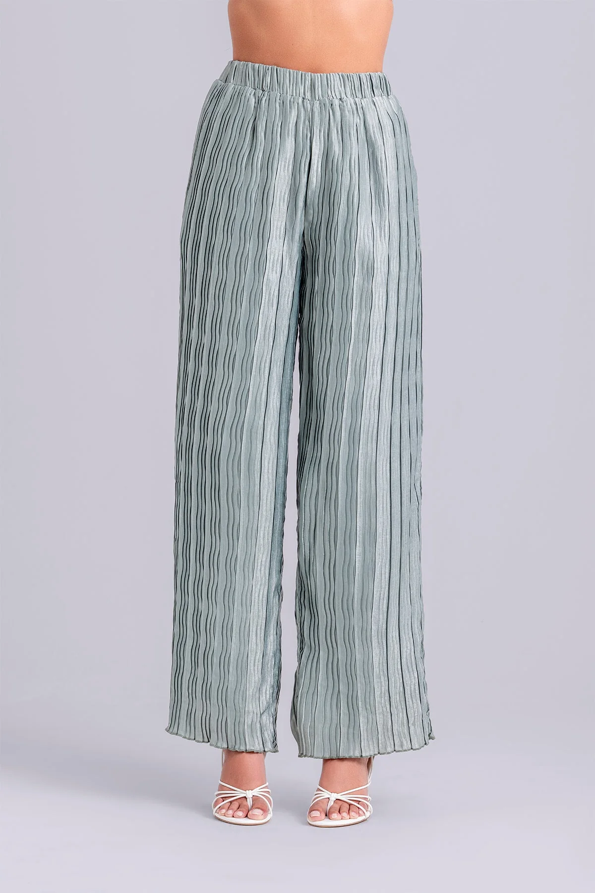 Hanadi Two Piece Matching Set- Sage - Image 7