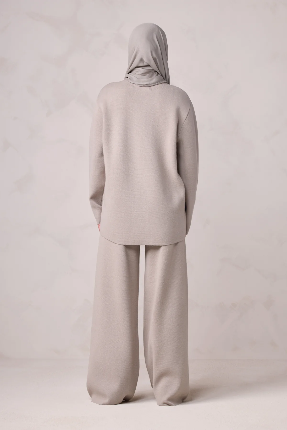 Hanan Knit Matching Set - Oatmeal - Image 9