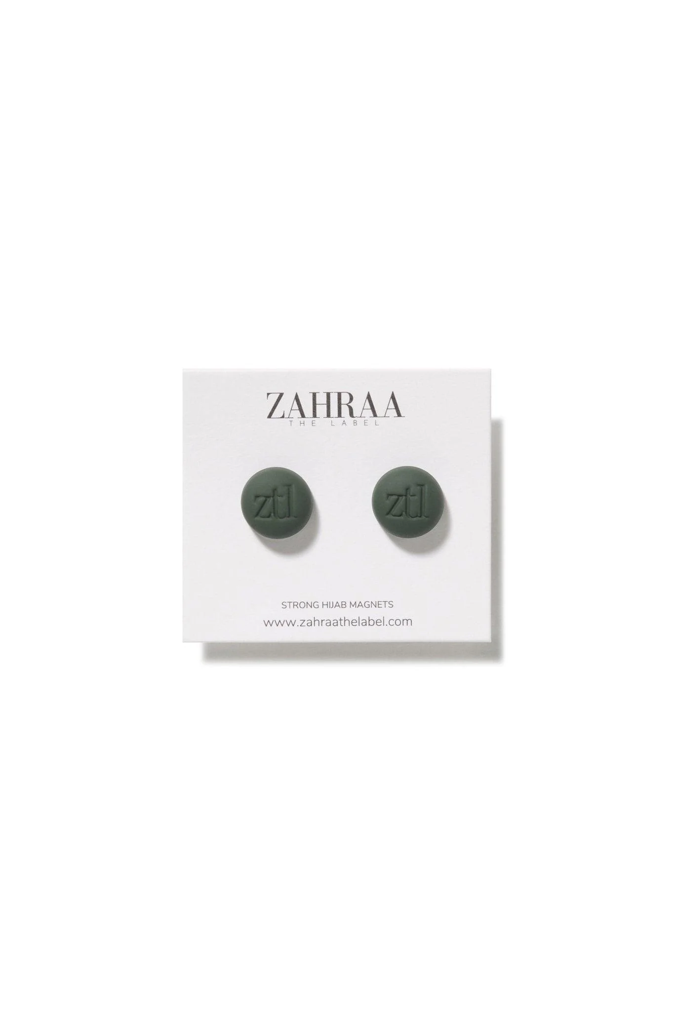 Hijab Magnet Pins - Olive