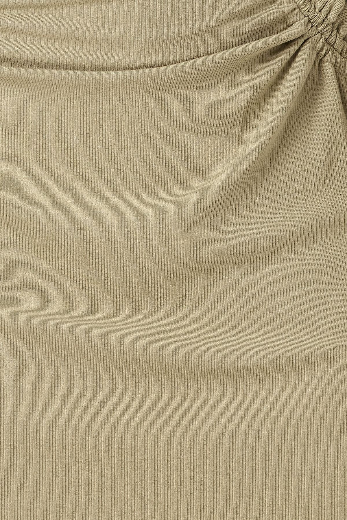 Israa Ribbed Ruched Matching Set - Sage Green - Image 5
