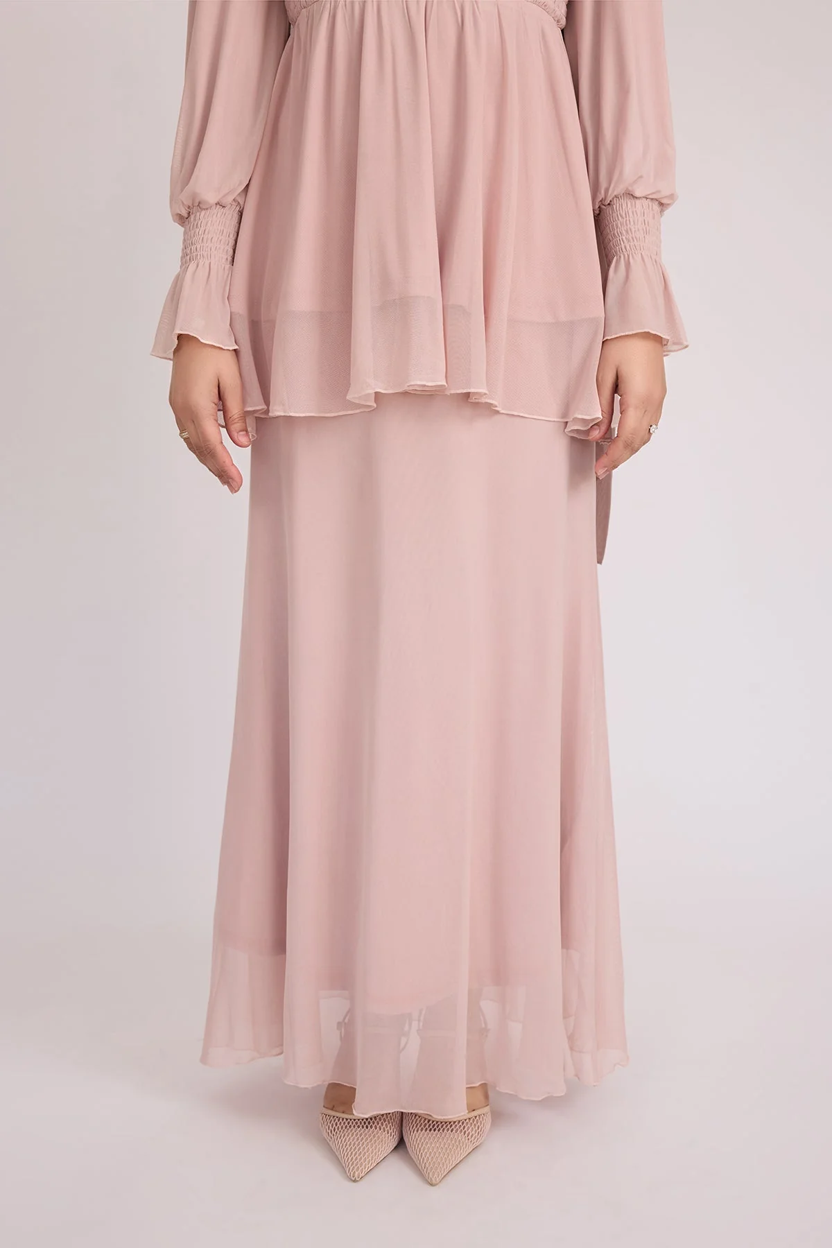 Krina Top and Skirt - Rose - Image 11