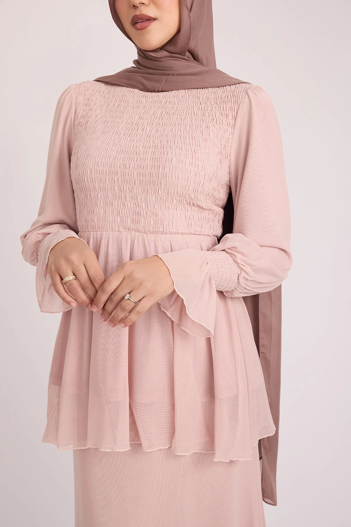 Krina Top and Skirt - Rose - Image 6