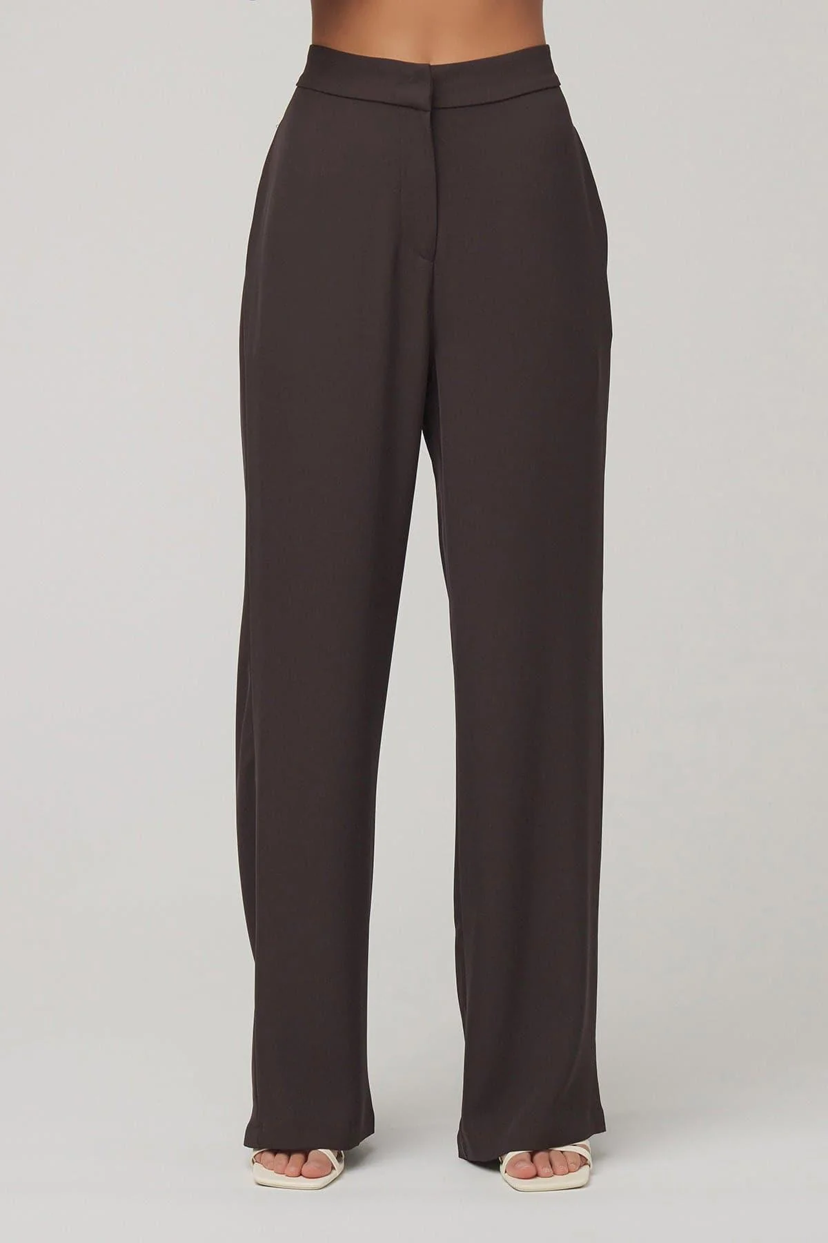 Lana Everyday Pant - Brown