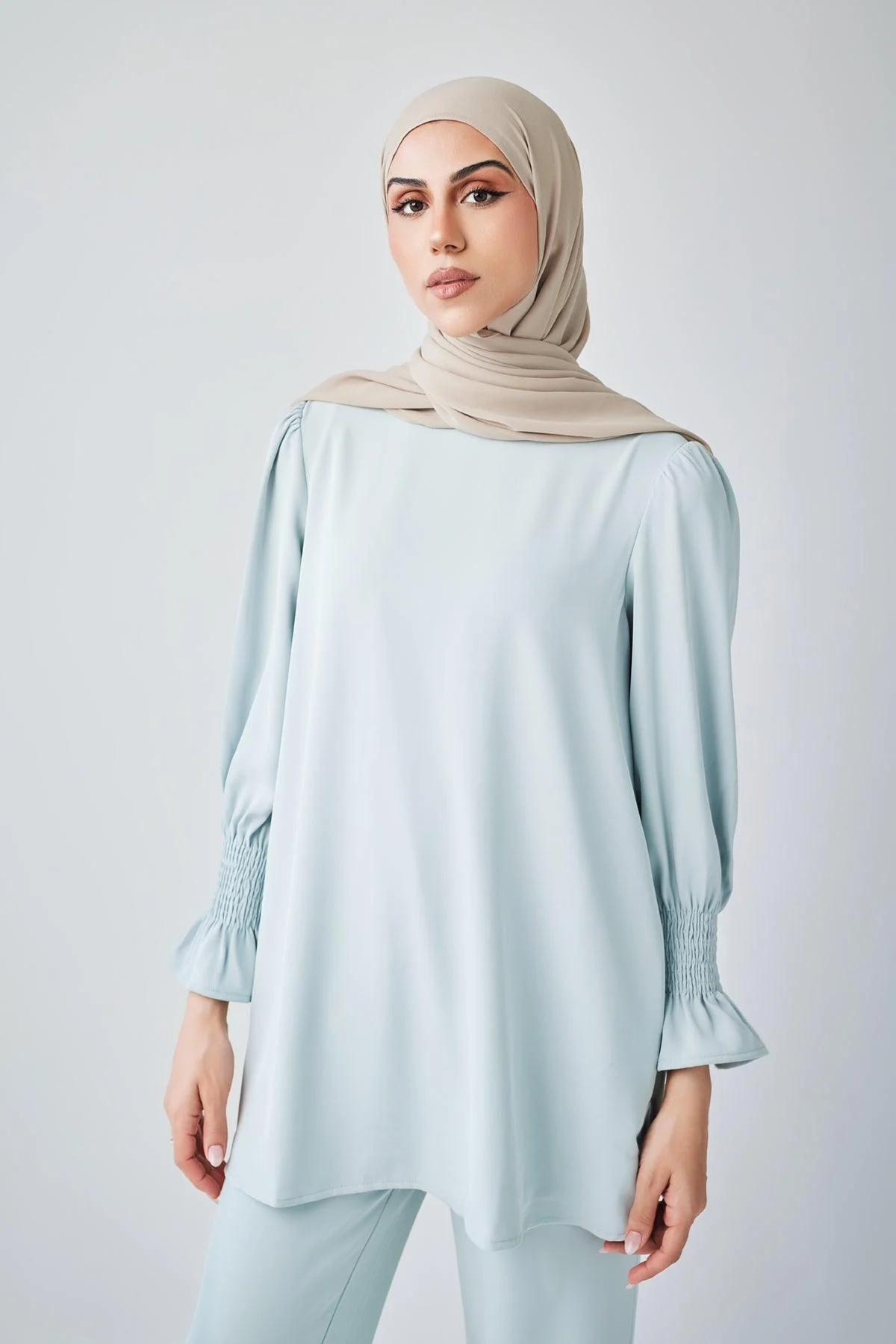 Lana Everyday Pant - Powder - Image 5
