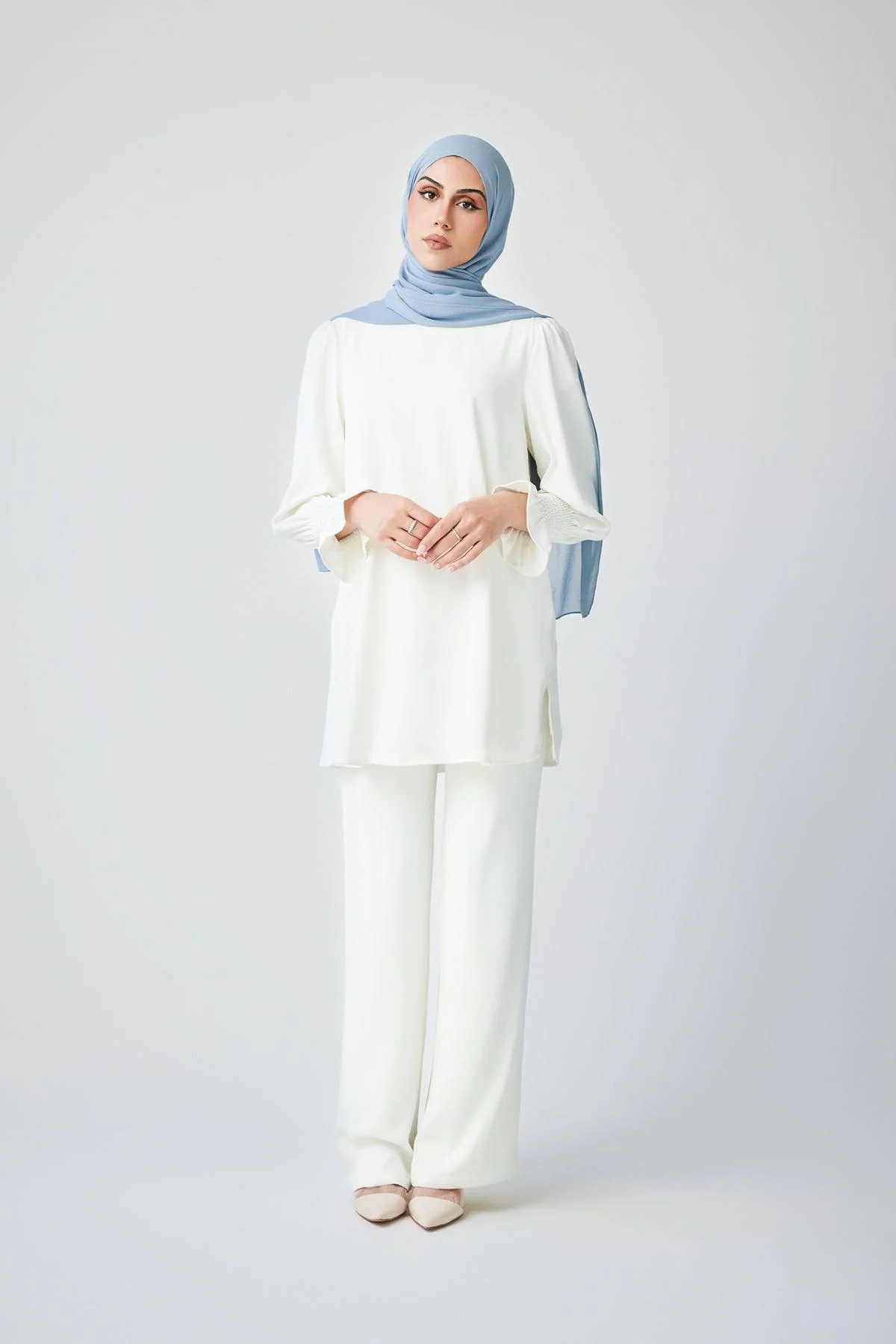 Lana Everyday Pant - White - Image 3