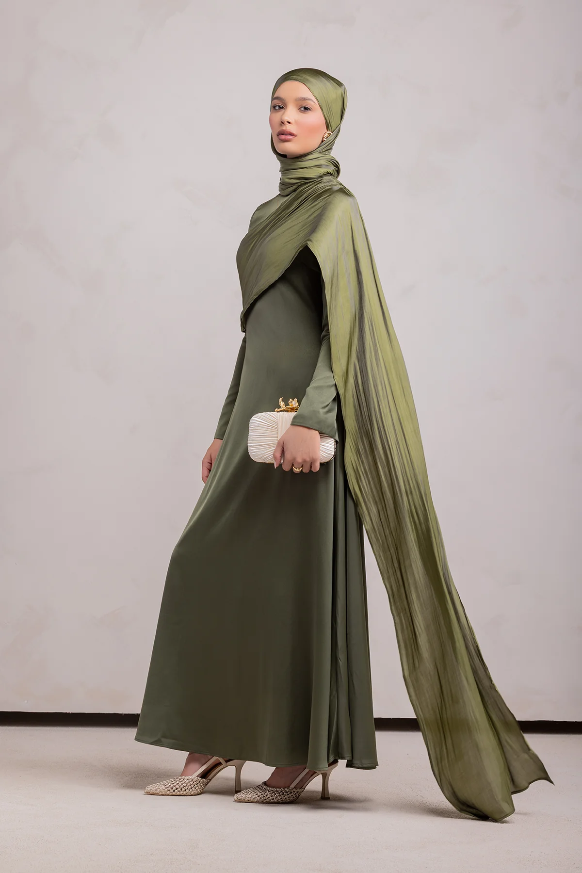 Leana Maxi Dress - Forest Muse - Image 16