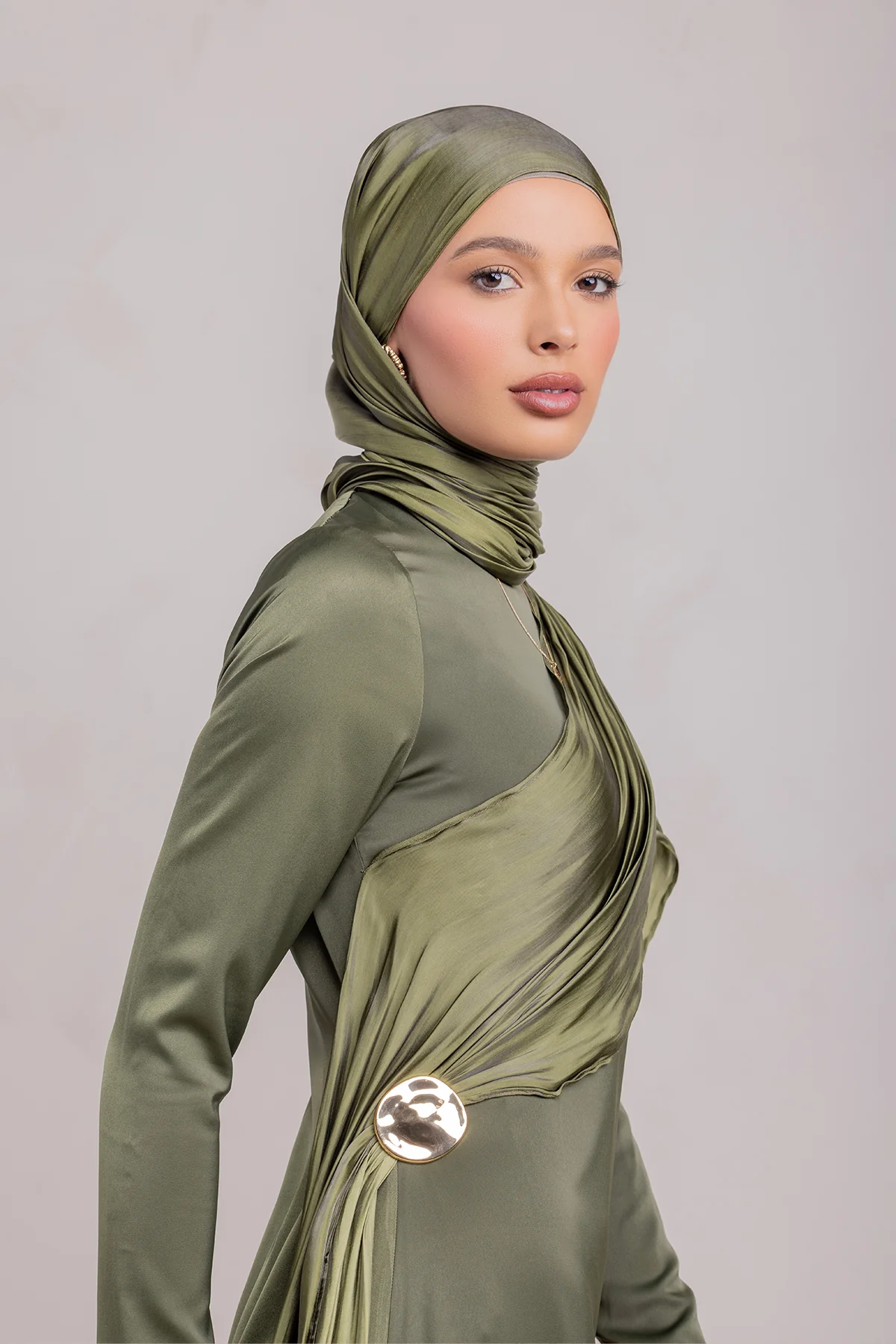 Leana Maxi Dress - Forest Muse - Image 17