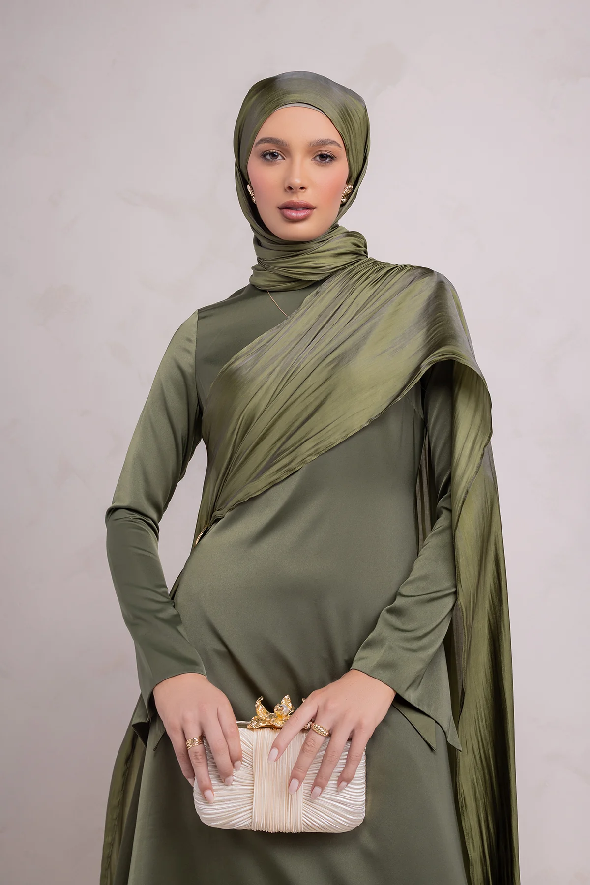Leana Maxi Dress - Forest Muse - Image 6