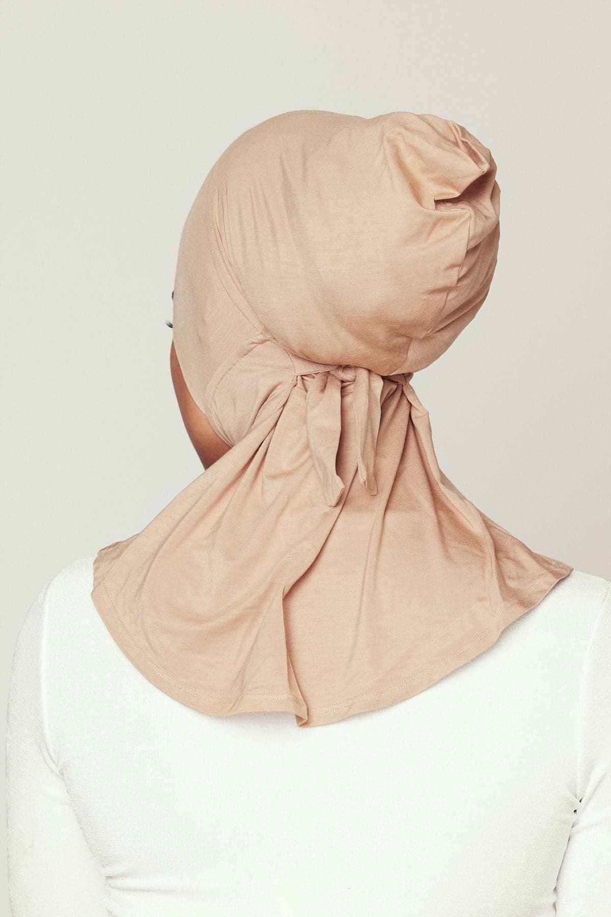 Lila Neck Cover Hijab-Caramel - Image 3