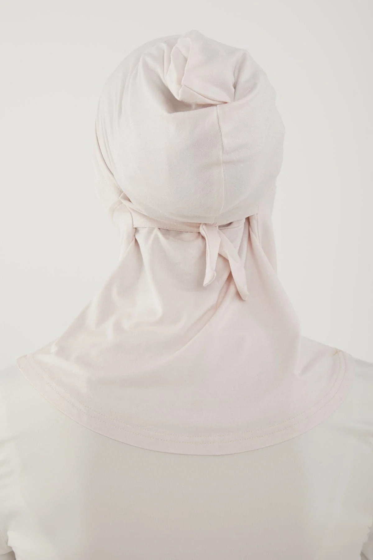 Lila Neck Cover Hijab- Heavenly Pink - Image 3