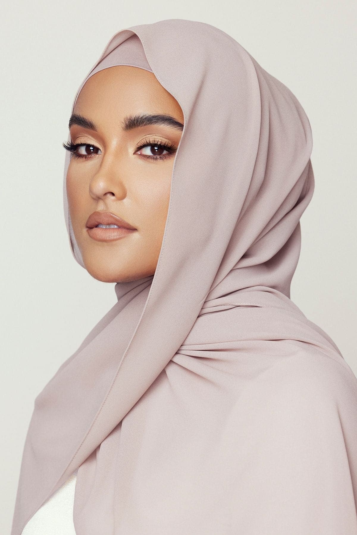 Matching Hijab & Undercap Bundle - Camel - Image 2